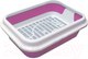 Миниатюра изображения товара Туалет-лоток ZooExpress Мегакис 11161 (с сеткой и рамкой)