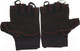 Миниатюра изображения товара Перчатки для пауэрлифтинга Indigo Sport SB-16-1575 (XL, черный)
