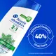 Миниатюра изображения товара Шампунь для волос Head & Shoulders Ментол против перхоти 2 в 1 (200мл)