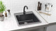 Миниатюра изображения товара Мойка кухонная Ulgran U-406 (308 черный)