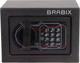 Миниатюра изображения товара Мебельный сейф Brabix SF-140EL / 291141 (черный)