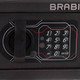 Миниатюра изображения товара Мебельный сейф Brabix SF-140EL / 291141 (черный)