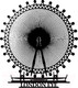 Миниатюра изображения товара Декор настенный Arthata Колесо обозрения 25x50-B / 082-1 (черный)
