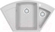Миниатюра изображения товара Мойка кухонная GRANULA GR-9001 (арктик)