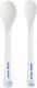 Миниатюра изображения товара Набор столовых ложек для кормления Мама Тама С мягким кончиком / MT/030 (2шт, белый)
