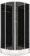 Миниатюра изображения товара Душевая кабина Domani-Spa Delight 88 / DS01D88LBT00 (черный/тонированное стекло)