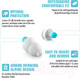 Миниатюра изображения товара Защита для ушей ребенка Alpine Hearing Protection PluggiesKids / 111.31.150