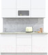 Миниатюра изображения товара Кухонный гарнитур Интерлиния Мила Матте 1.8 А (белый/белый/опал светлый)