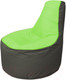 Миниатюра изображения товара Бескаркасное кресло Flagman Трон Т1.1-0723 (салатовый/темно-серый)