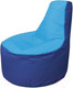 Миниатюра изображения товара Бескаркасное кресло Flagman Трон Т1.1-1314 (голубой/синий)