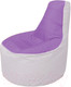 Миниатюра изображения товара Бескаркасное кресло Flagman Трон Т1.1-1725 (сиреневый/белый)