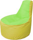 Миниатюра изображения товара Бескаркасное кресло Flagman Трон Т1.1-0706 (салатовый/желтый)
