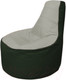 Миниатюра изображения товара Бескаркасное кресло Flagman Трон Т1.1-2209 (серый/темно-зеленый)