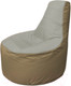 Миниатюра изображения товара Бескаркасное кресло Flagman Трон Т1.1-2221 (серый/темно-бежевый)