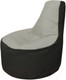 Миниатюра изображения товара Бескаркасное кресло Flagman Трон Т1.1-2224 (серый/черный)