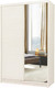 Миниатюра изображения товара Шкаф-купе Рэйгрупп B 160 BBB Bromo РГ-10.02 (дуб бордо лайт/белый матовый)