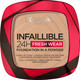 Миниатюра изображения товара Пудра компактная L'Oreal Paris Infaillible 24h Fresh Wear тон 120  (9г)