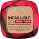 Миниатюра изображения товара Пудра компактная L'Oreal Paris Infaillible 24h Fresh Wear тон 140 (9г)
