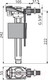 Миниатюра изображения товара Арматура Alcadrain A160-3/8"-BL-01