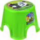 Миниатюра изображения товара Табурет-подставка Эльфпласт Пенек с рисунком / EP163 (салатовый)