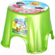 Миниатюра изображения товара Табурет-подставка Эльфпласт Пенек с рисунком / EP163 (салатовый)