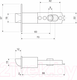 Миниатюра изображения товара Защелка врезная Avers 8023-03-AB (бронза)