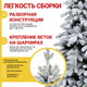 Миниатюра изображения товара Ель искусственная Winter Time Заснеженная 180 / KU06-851TS