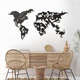 Миниатюра изображения товара Декор настенный Arthata Карта в детскую 108x80-B / 122-6 (черный)