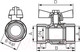 Миниатюра изображения товара Шаровой кран Ferro KMH2