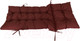 Миниатюра изображения товара Матрас для садовой мебели Angellini 1смд002 (бордовый)