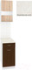 Миниатюра изображения товара Комплект кухонных модулей Кортекс-мебель Корнелия Экстра 40р1ш правый (дуб сонома/венге/королевский опал)