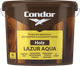 Миниатюра изображения товара Защитно-декоративный состав CONDOR Holz Lazur Aqua (900г, сосна)