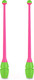 Миниатюра изображения товара Булавы для художественной гимнастики Indigo Sport IN017 (цикламеновый/салатовый)