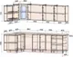 Миниатюра изображения товара Кухонный гарнитур Interline Мила Матте 1.5x2.6 А левая (белый/белый/кастилло темный)