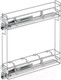 Миниатюра изображения товара Бутылочница Starax 150 S-2413-C (правое крепление, хром)
