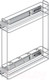 Миниатюра изображения товара Бутылочница Starax 150 S-2211-C (боковое крепление)