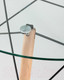 Миниатюра изображения товара Обеденный стол Stool Group Eames D80 / Chad Glass (стекло/дерево)