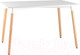 Миниатюра изображения товара Обеденный стол Stool Group Oslo 120x80 / Z-207 (белый/дерево)