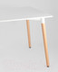 Миниатюра изображения товара Обеденный стол Stool Group Oslo 120x80 / Z-207 (белый/дерево)
