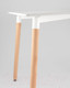 Миниатюра изображения товара Обеденный стол Stool Group Oslo 120x80 / Z-207 (белый/дерево)