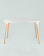 Миниатюра изображения товара Обеденный стол Stool Group Oslo 120x80 / Z-207 (белый/дерево)