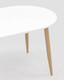 Миниатюра изображения товара Обеденный стол Stool Group Берген раскладной 120-180x80 / DT-95-120 (белый)