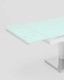 Миниатюра изображения товара Обеденный стол Stool Group Верона раскладной 160-220x90 / DT-43-160-HGW (глянцевый белый)