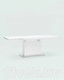 Миниатюра изображения товара Обеденный стол Stool Group Глазго раскладной 160-215x90 / N-115-160-HGW (глянцевый белый)