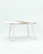 Миниатюра изображения товара Обеденный стол Stool Group Чикаго 120-160x90 / DT-964S-W-120 (белый)