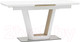 Миниатюра изображения товара Обеденный стол Stool Group Атланта раскладной 160-200x90 / DT-951-HGW-160 (глянцевый белый)