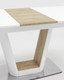 Миниатюра изображения товара Обеденный стол Stool Group Атланта раскладной 160-200x90 / DT-951-HGW-160 (глянцевый белый)