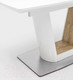 Миниатюра изображения товара Обеденный стол Stool Group Атланта раскладной 160-200x90 / DT-951-HGW-160 (глянцевый белый)