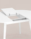 Миниатюра изображения товара Обеденный стол Stool Group Rondo 100-135x100 / 80.557.01 605 (белый)