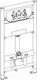 Миниатюра изображения товара Инсталляция для унитаза BelBagno BB001-120